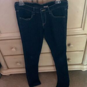 H&M jeans.  Skinny/low waist 28/32.
